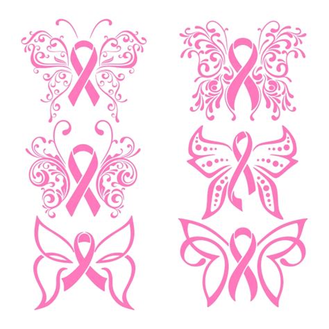 Download Free Pink Fairy Breast Cancer Awareness for Cricut Machine